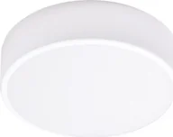 Lampy sufitowe - Lampa sufitowa Orno OVO plafon LED, 43W, 4000K, 4750lm, biała stal, klosz szklany matowy, IP20, ? 400 - miniaturka - grafika 1