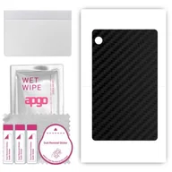 Akcesoria do tabletów i e-booków - folia naklejka skórka strukturalna na TYŁ do Huawei MatePad T8 LTE Kirin - Carbon Czarny - apgo SKINS - miniaturka - grafika 1