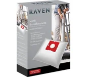 Worki do odkurzaczy - Raven EWO001N 4szt. + filtr - miniaturka - grafika 1