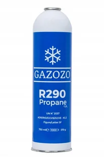 Czynnik Chłodniczy Gaz Propan R290 370g 750ml - Płyny eksploatacyjne do aut - miniaturka - grafika 1