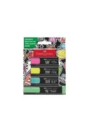 Flamastry - Zakreślacz 1546 edycja Graffiti 4szt - miniaturka - grafika 1