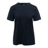 Koszulki i topy damskie - Damska Koszulka z krótkim rękawem HI-TEC LADY PLAYO II M000276278 – Granatowy - miniaturka - grafika 1