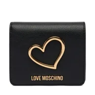 Portfele - Portfel LOVE MOSCHINO JC5506PP1OLQ0000 Czarny - miniaturka - grafika 1