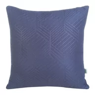 Poszewki na poduszki - Euro Firany Poszewka Dekoracyjna Euro Boni2 Granatowy 40x40 1210672 - miniaturka - grafika 1