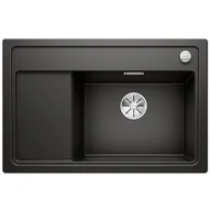 Zlewozmywaki - Blanco Zlew ZENAR XL 6S Compact Czarny prawa korek auto. InFino 526052 - miniaturka - grafika 1