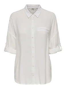 ONLY Koszula w kolorze białym - Koszule damskie - miniaturka - grafika 1