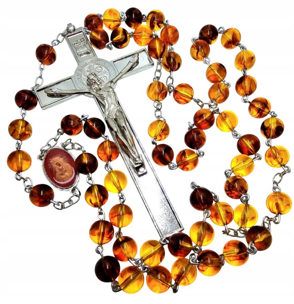 Różaniec Bursztyn R29