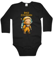 Body dla niemowląt - Body dziecięce Mały Astronauta W Żółtym Skafandrze Kosmonauta Kosmos 74/80 - miniaturka - grafika 1