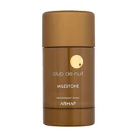 Dezodoranty i antyperspiranty męskie - Armaf Club de Nuit Milestone Dezodorant 75 g - miniaturka - grafika 1