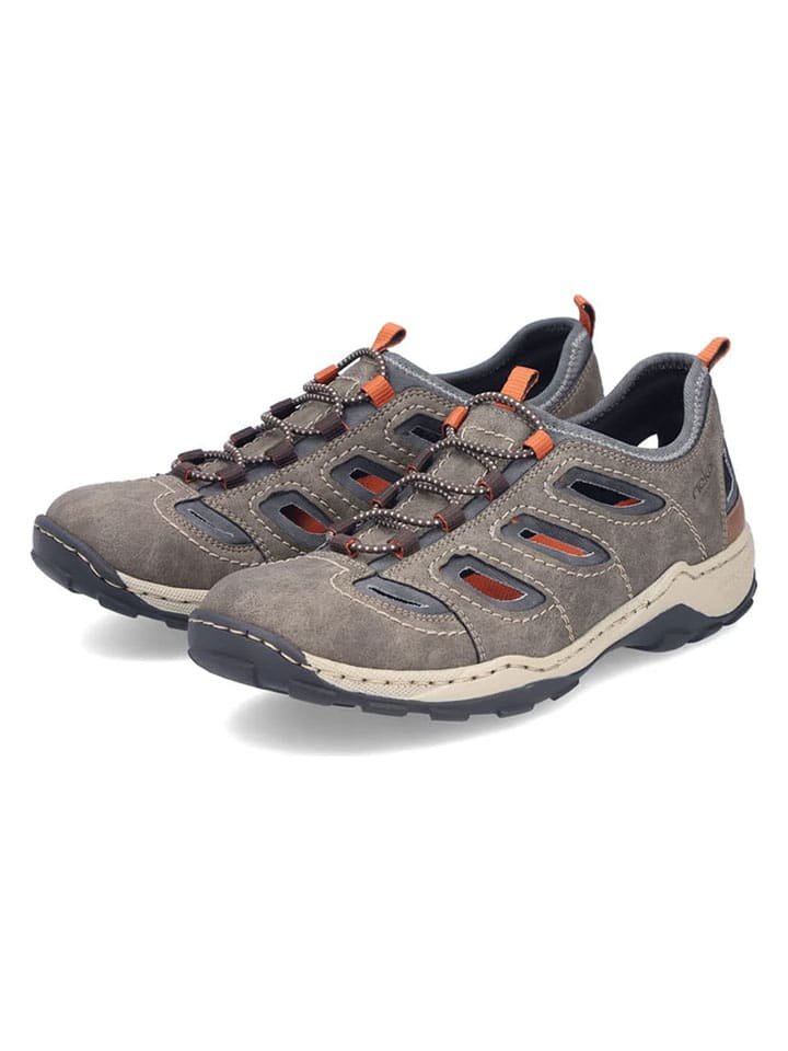 rieker Sandały trekkingowe w kolorze szarobrązowym