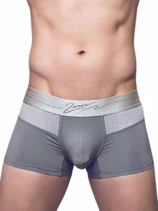 2EROS - Bokserki męskie - 2EROS AKTIV Boreas Trunk String Brown - Grey - 1 x rozmiar S - Majtki męskie - miniaturka - grafika 1