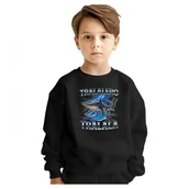 Bluzy dla dziewczynek - BLUZA DZIECIĘCA BRAINROT TRALALERO TRALALA 110-116 DLA CHŁOPCA DZIEWCZYNKI - miniaturka - grafika 1