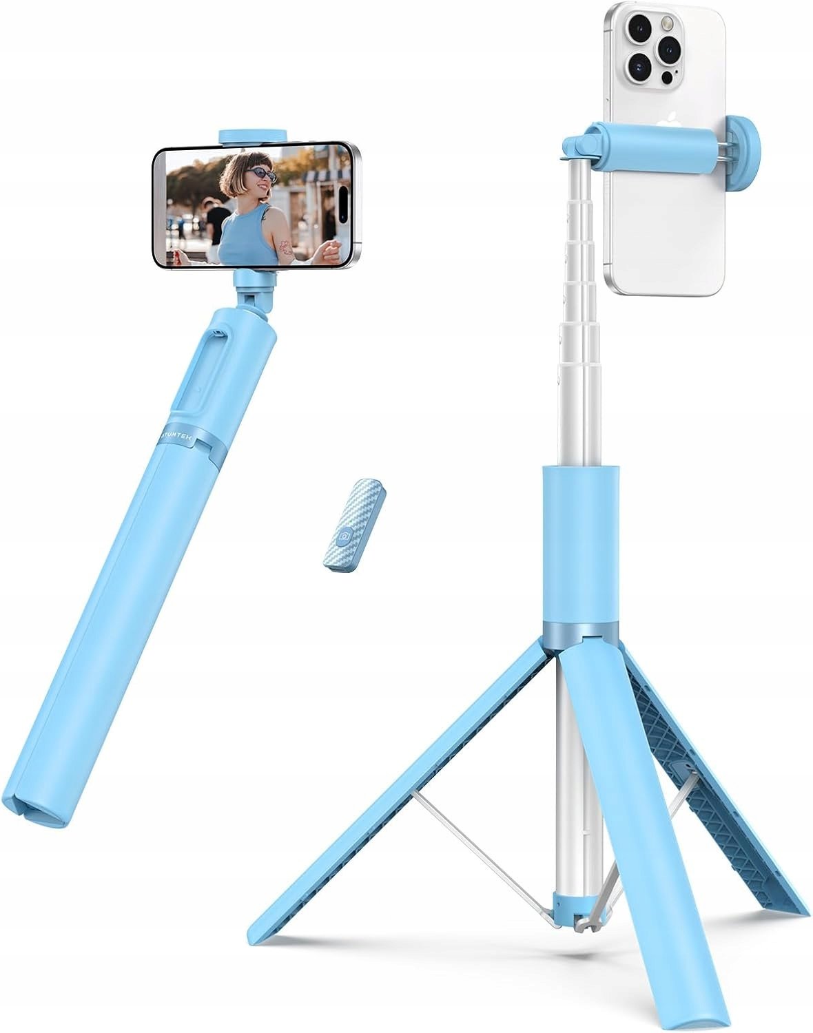 Atumtek ATSS163 Blue statyw do selfie, pilot jakość R18