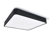 Lampy pozostałe - Panel natynkowy kwadrat LED Big 48W - Czarny - Biały neutralny (4500K) - miniaturka - grafika 1