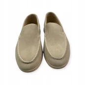 Mokasyny męskie - Mokasyny męskie zamszowe Old Money 46 - miniaturka - grafika 1