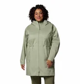 Kurtki damskie - Kurtka wodoodporna damska Columbia WEEKEND ADVENTURE II zielona 2116374348 - miniaturka - grafika 1