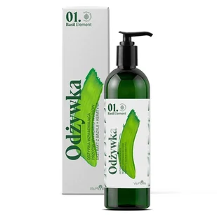 Vis Plantis 01.Basil Element Odżywka wzmacniająca przeciw wypadaniu włosów 300ml ELFA PHARM - Balsamy i kremy do ciała - miniaturka - grafika 2