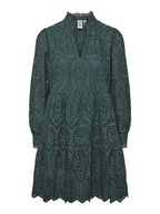 Koszulki i topy damskie - YAS Damska sukienka Yasholi Ls Dress S. Noos, Garden Topiary, S - miniaturka - grafika 1