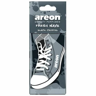 AREON Sneakers Paper - Black Crystal - zapach do samochodu - Zapachy samochodowe - miniaturka - grafika 1