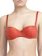 Biustonosze - Passionata Ge biustonosz push-up damski, Pomarańczowy (pomarańczowa dynia Jz), 70B - miniaturka - grafika 1