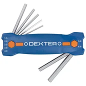 Klucze i nasadki - Dexter Zestaw kluczy imbusowych Hex 1.5 - 6 mm 7 szt. - miniaturka - grafika 1