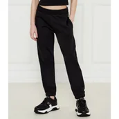 Spodnie sportowe damskie - Guess Spodnie dresowe | Regular Fit - miniaturka - grafika 1