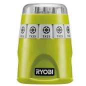 Klucze i nasadki - RYOBI Zestaw 10 szt. bitów Torx RAK10TSD - miniaturka - grafika 1