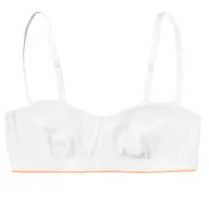 Biustonosze - Biustonosz Calvin Klein - Biały - Rozmiar L - Unlined Balconette - 0040173WBE 100 - miniaturka - grafika 1