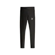 Legginsy - Legginsy damskie Puma T7 SHINY czarne 62146301-XL - miniaturka - grafika 1