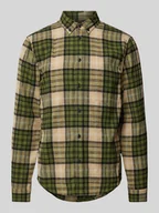 Koszule męskie - Koszula casualowa z kołnierzykiem typu button down - miniaturka - grafika 1