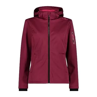 CMP damska kurtka Softshell melanżowa z odpinanym kapturem, Anemone Mel, 56 - Kurtki damskie - miniaturka - grafika 1