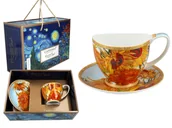 Filiżanki - Filiżanka Big Vanessa - V. van Gogh, Słoneczniki (CARMANI) - miniaturka - grafika 1