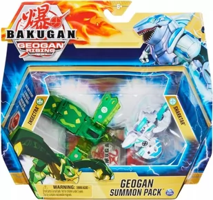 BAKUGAN GEOGAN ZESTAW SUMMON INSECTRA + SHARKTAR - Figurki dla dzieci - miniaturka - grafika 1