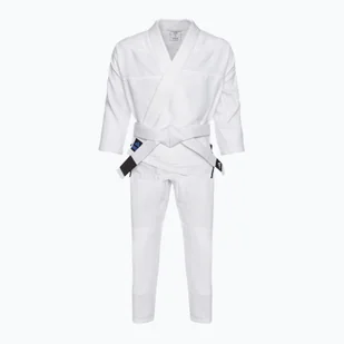 GI do brazylijskiego jiu-jitsu dziecięce adidas Rookie white/gradient blue - Kimona, stroje i obuwie - miniaturka - grafika 1