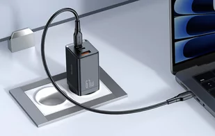 Ładowarka sieciowa GaN Mcdodo CH-1541, 2x USB-C, 1x USB, 67W (czarna) - Ładowarki do telefonów - miniaturka - grafika 3