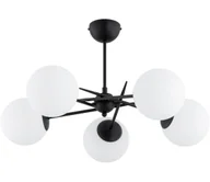 Lampy sufitowe - Żyrandol natynkowy PRIMERY 5xE14/10W/230V czarny - miniaturka - grafika 1