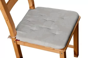 Dekoria Dekoria Siedzisko Olek na krzesło jasny popiel 42 × 41 × 3,5 cm Damasco 225-613-81 - Poduszki na krzesła - miniaturka - grafika 1