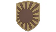 Odzież taktyczna i umundurowanie - 101 Inc. - Naszywka 3D - Japanese War Shield - Brązowy - miniaturka - grafika 1