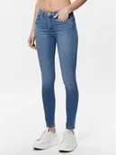Spodnie damskie - Tommy Hilfiger Jeansy Flex Como WW0WW34297 Niebieski Skinny Fit - miniaturka - grafika 1