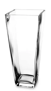 Art Pol Wazon szklany 30,5 x 13,5 x 13,5 cm (przezroczysty) - Wazony i flakony - miniaturka - grafika 1