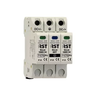Ogranicznik przepięć RST Solar PV T1+T2 G 1000V DC - Inne akcesoria audio-wideo - miniaturka - grafika 1
