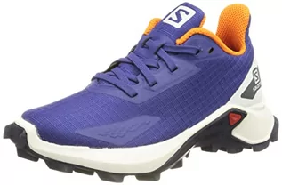Buty dla chłopców - Salomon Alphacross Blast dziecięce buty do biegania w terenie, uniseks, Clematis Blue White Vibrant Orange, 31 EU - grafika 1