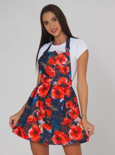 Aurii Fartuszek Kosmetyczny Verona - Maki - Odzież medyczna - miniaturka - grafika 1