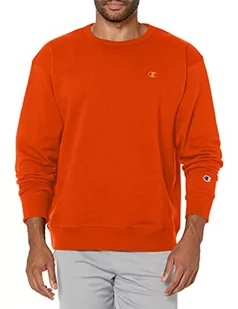 Champion Bluza męska Powerblend, Pikantny pomarańczowy, S - Bluzy męskie - miniaturka - grafika 1