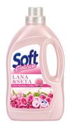 Środki do prania - Soft Delicare Lana & Seta - Płyn do prania wełny i jedwabiu (900 ml - 16 p) - miniaturka - grafika 1