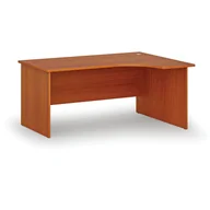 Biurka - Biurko narożne PRIMO WOOD, 1600 x 1200 mm, prawe, czereśnia - miniaturka - grafika 1
