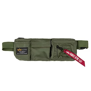 Saszetka Nerka Alpha Industries Crew Utility Bag 128928 01 - Zielona - Odzież taktyczna i umundurowanie - miniaturka - grafika 2