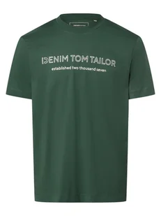 Tom Tailor Denim - T-shirt męski, zielony - Koszulki męskie - miniaturka - grafika 1