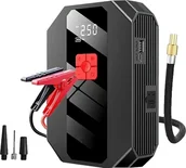 Urządzenia Rozruchowe - Jump startery - Jump starter ze sprężarką powietrza, prąd szczytowy 1200 A, akumulator 26800 mAh, szary - miniaturka - grafika 1