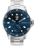 Smartwatch - Withings ScanWatch Nova 42mm Srebrny - miniaturka - grafika 1